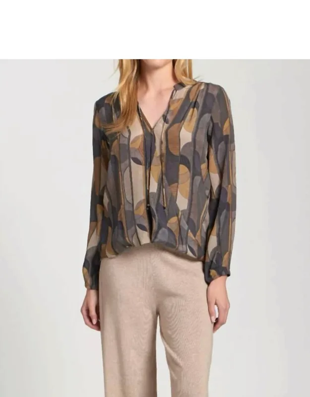Crossover Top With Tassel