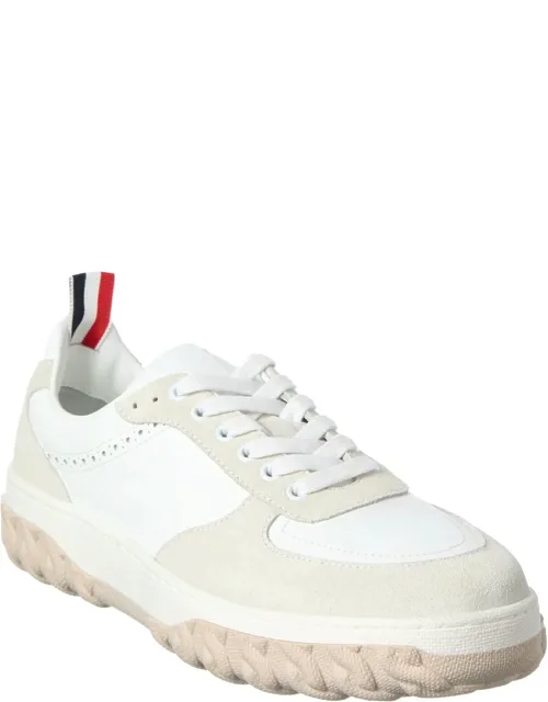 Leather & Canvas Sneakers