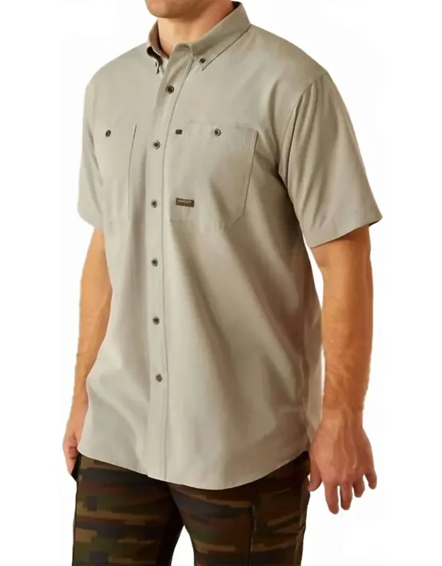 Rebar Made Tough 360 Airflow Work Shirt