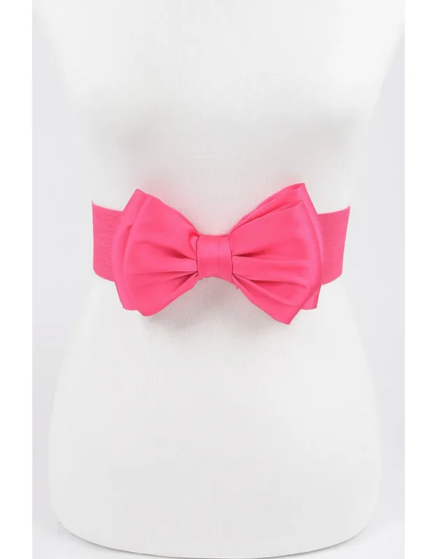 Elastic Ribbon Belt