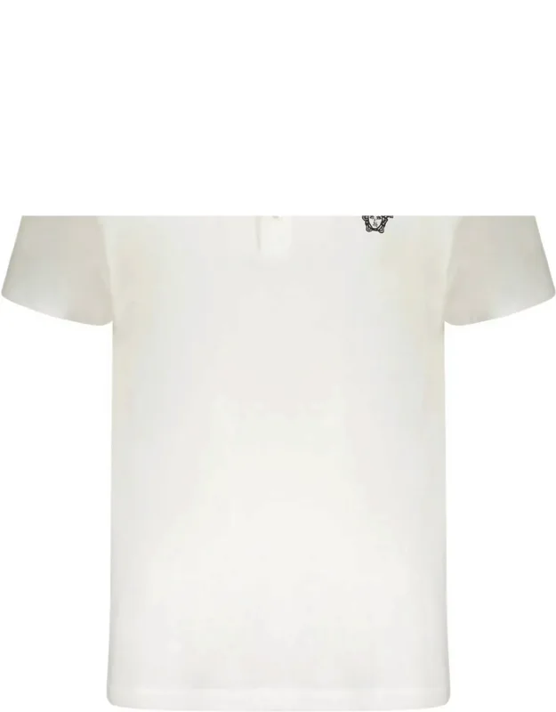 Embroidered Cotton Polo Shirt