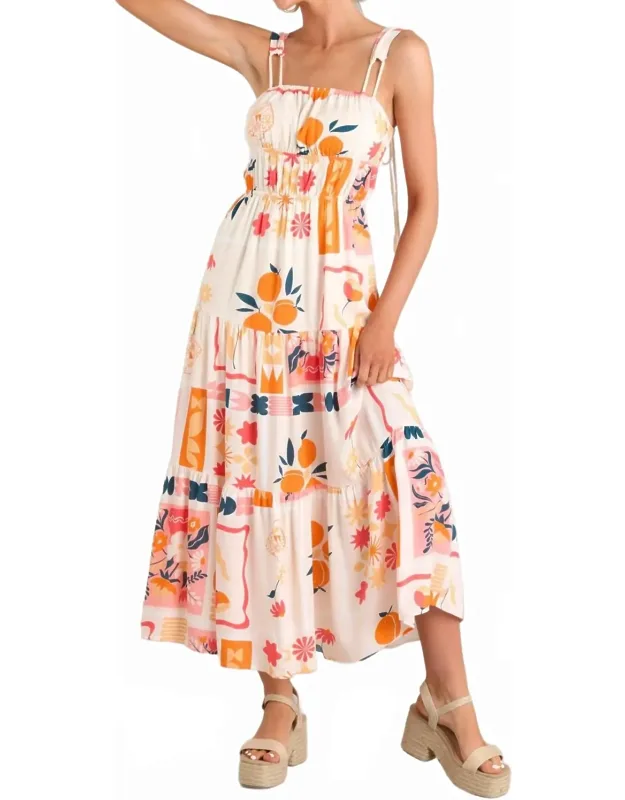 Printed Maxi Dress