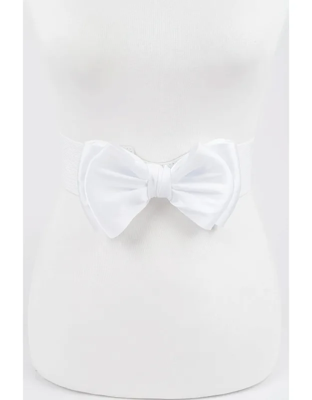 Elastic Ribbon Belt
