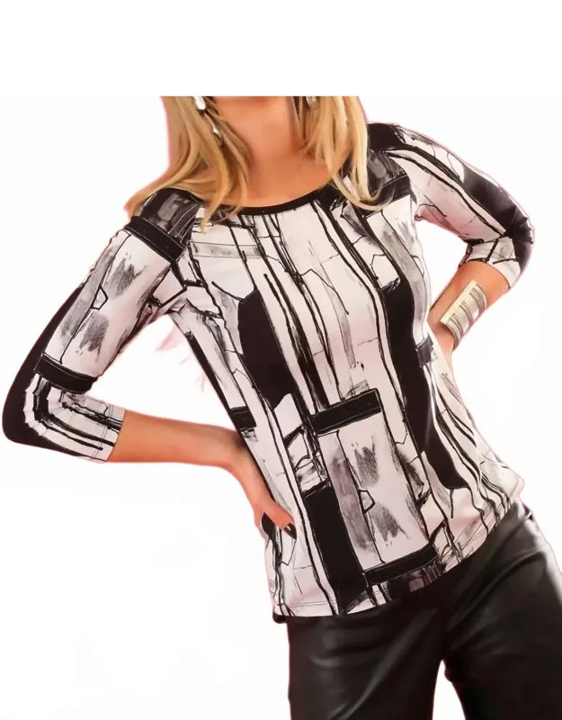Boat Neck Pullover Top