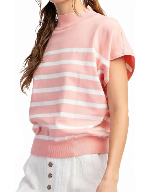 Mock Neck Sweater Top