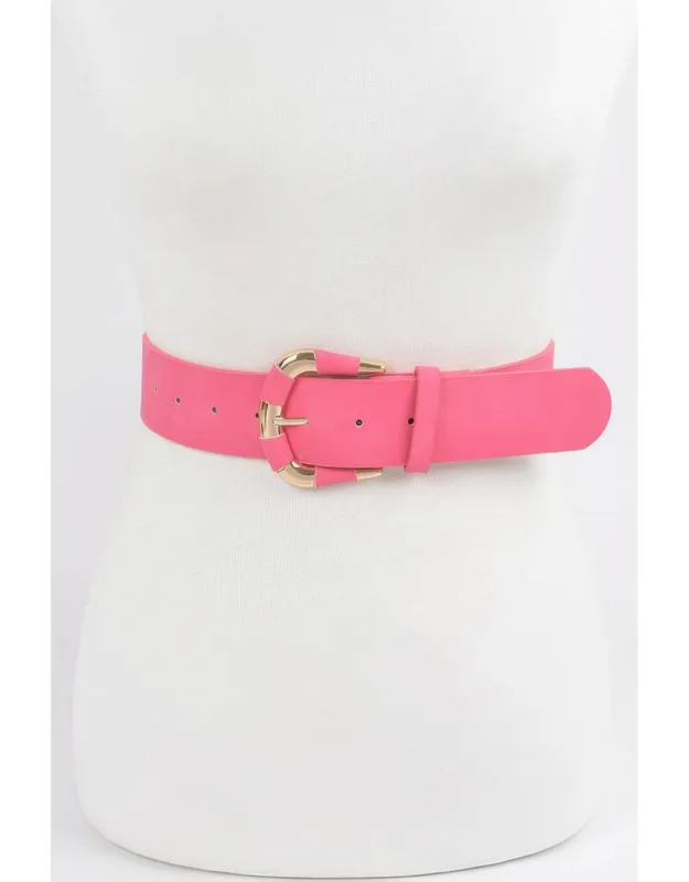 Micro Suede Belt For Polished, Everyday Style