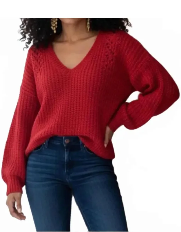 V-neck Sweater