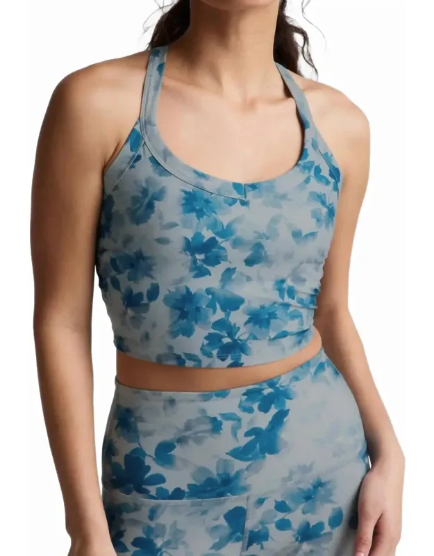 Softmark On The Up Cropped Tank Top In Daydream Meadow