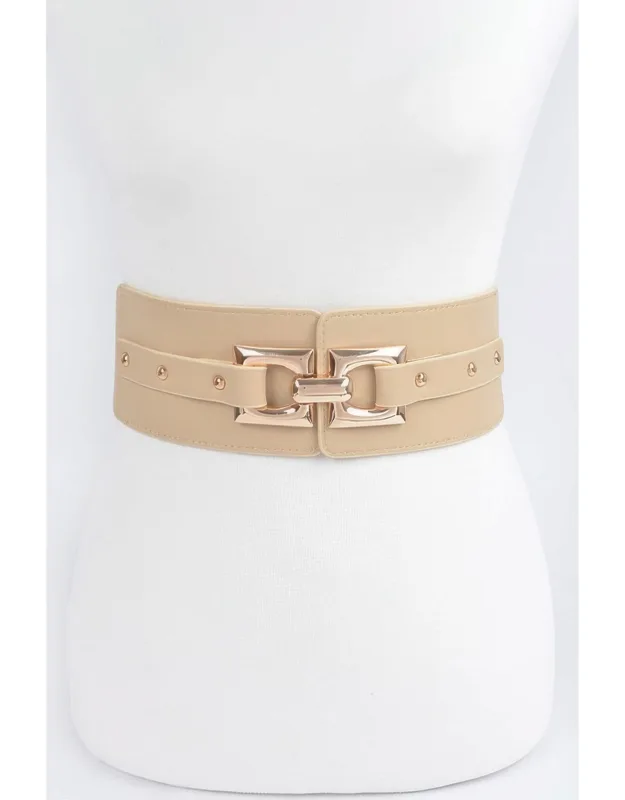 Metal Buckle Elastic Belt