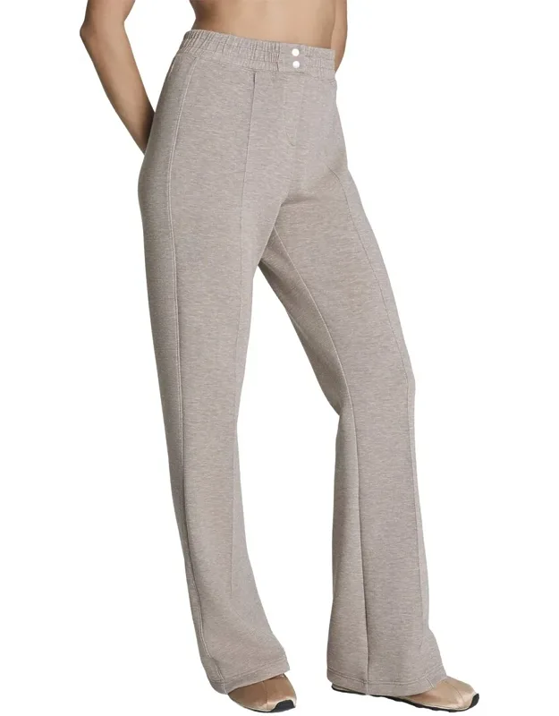Brushed Flare Leg Pants