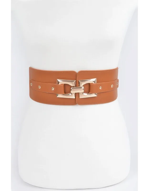 Metal Buckle Elastic Belt