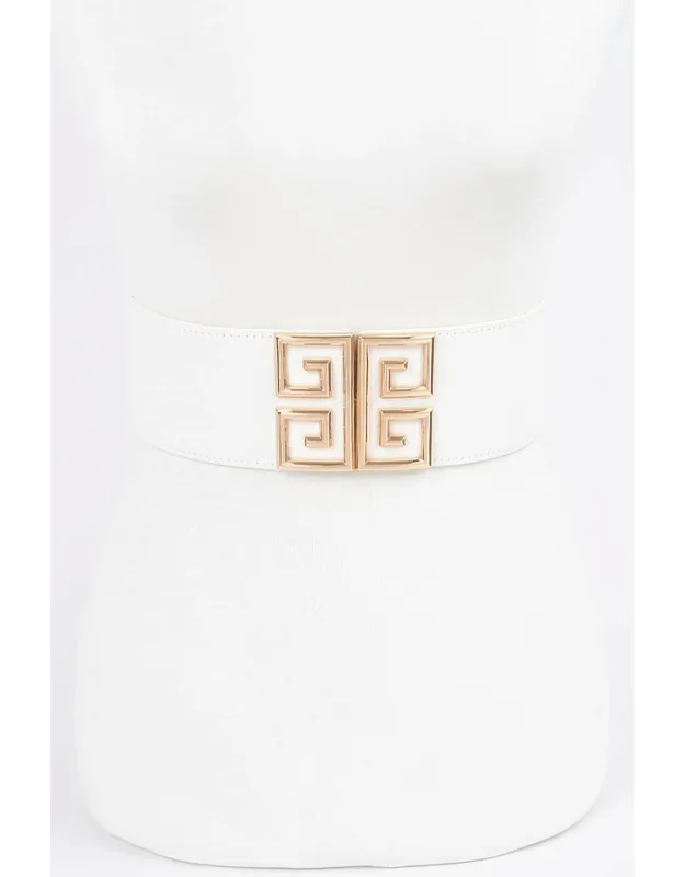 Metal Buckle Elastic Belt