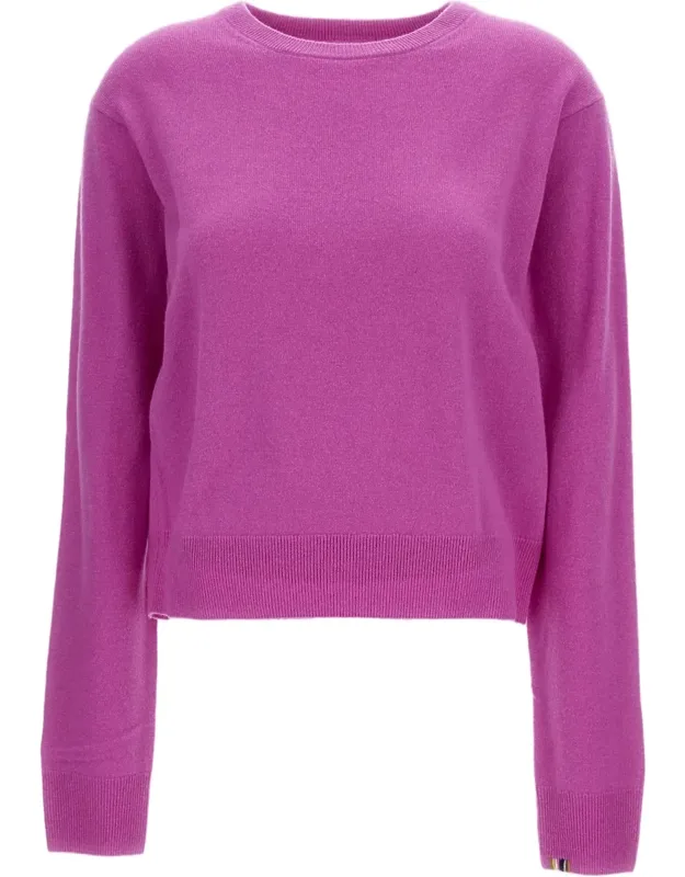 Oleander Pink Cashmere Sweater