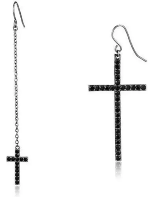 Light Stainless Steel Earrings With Top Grade Crystal