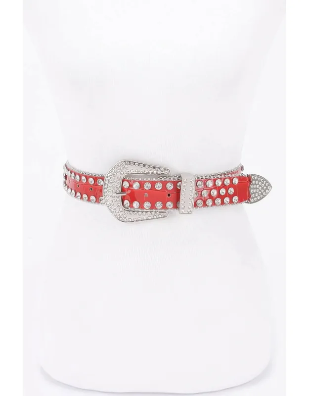 Multi Metal Stone Studded Belt