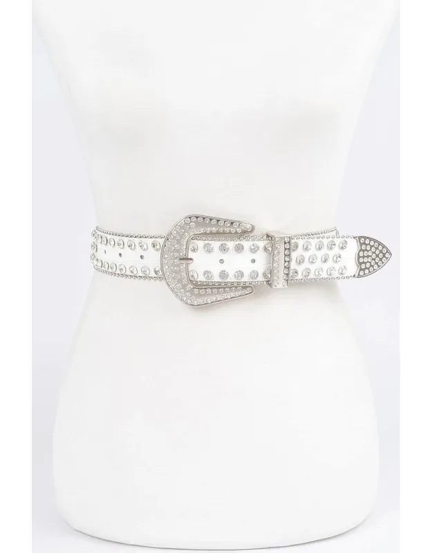 Multi Metal Stone Studded Belt