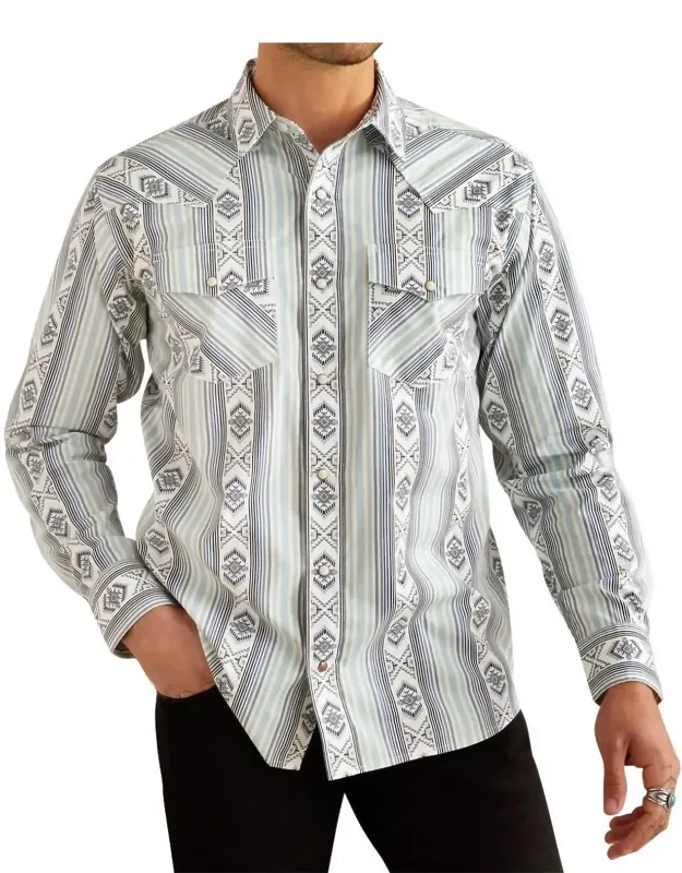 Heller Retro Snap Long Sleeve Shirt