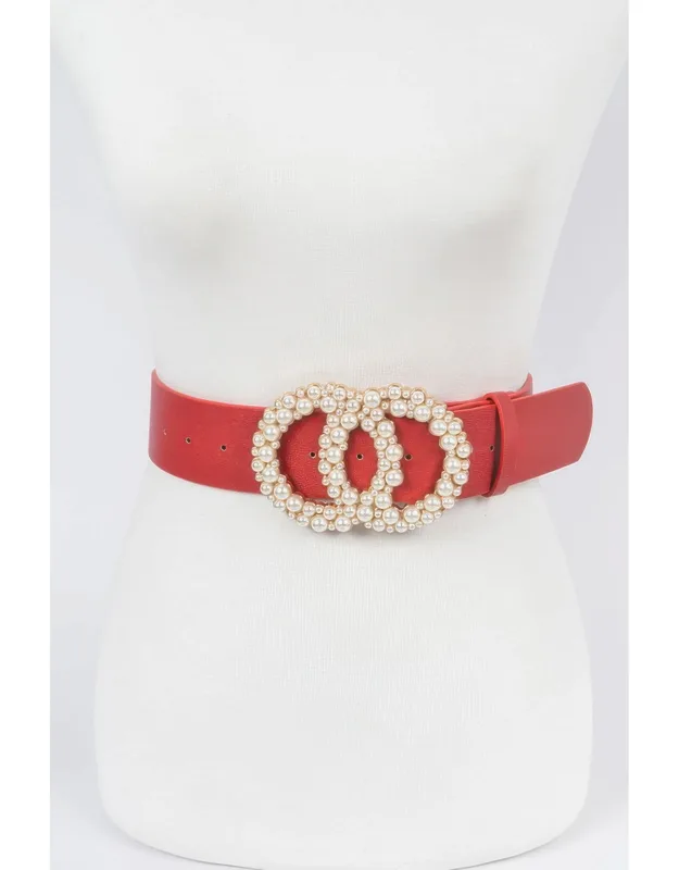Pearl Double O Ring Belt