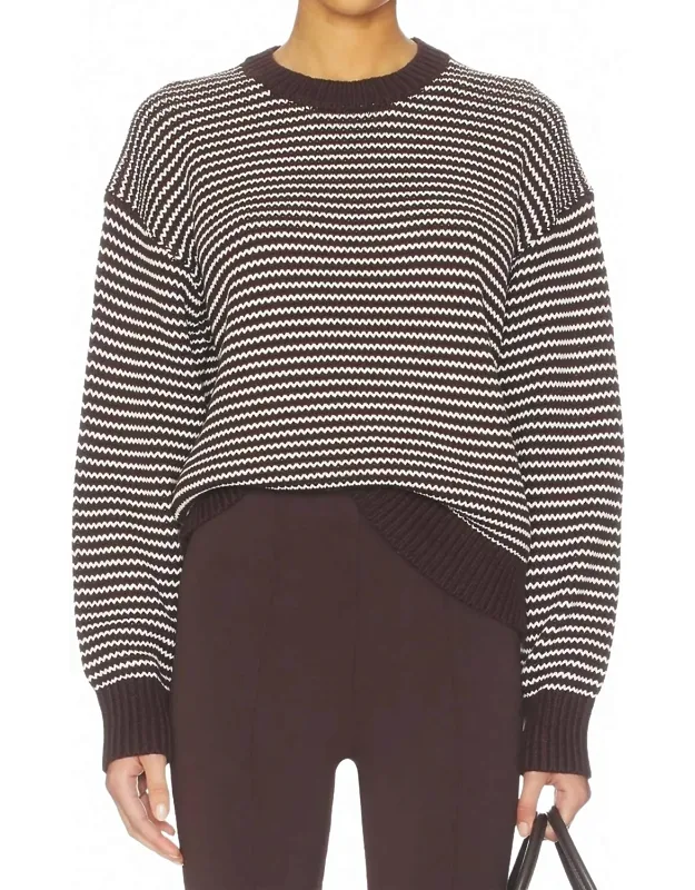 Aura Long Sleeve Jersey Sweater