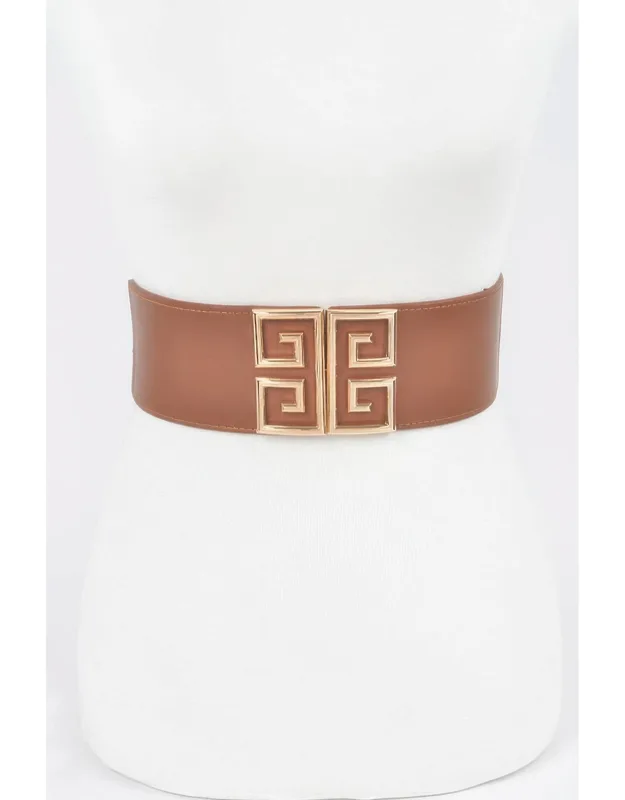 Metal Buckle Elastic Belt