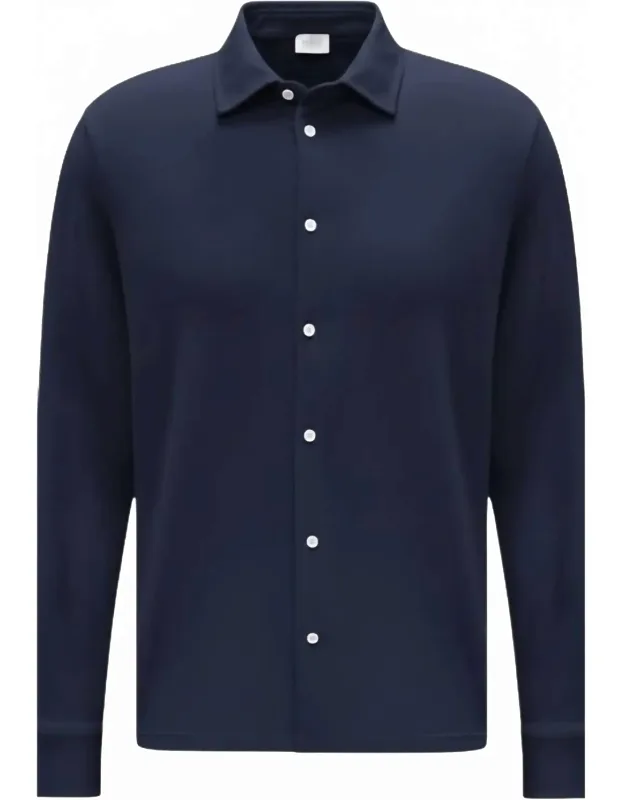 Pique Long Sleeve Tee