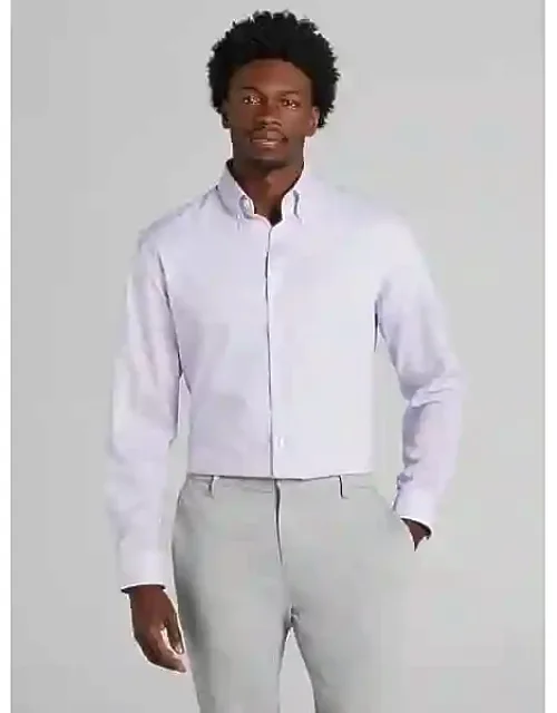 Classic Fit Mini Check Dress Shirt