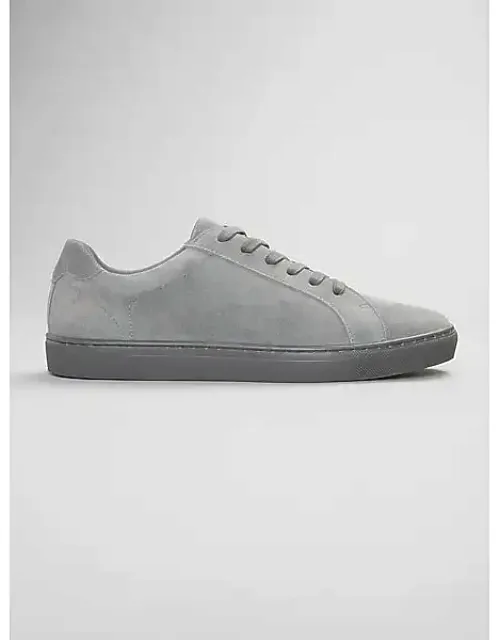 Plain Toe Suede Sneakers