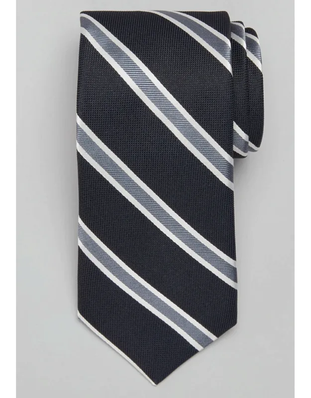 Satin Stripe Tie
