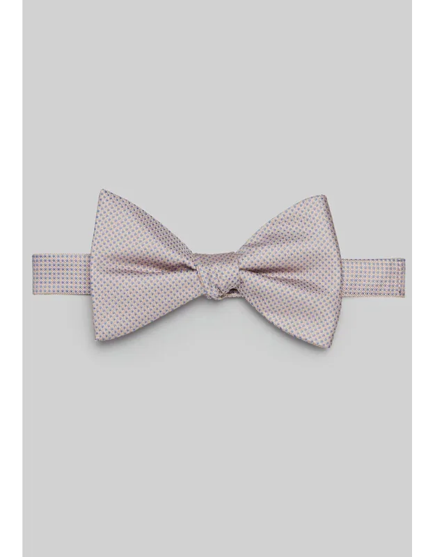 Textured Pre-tied Big Bow Tie