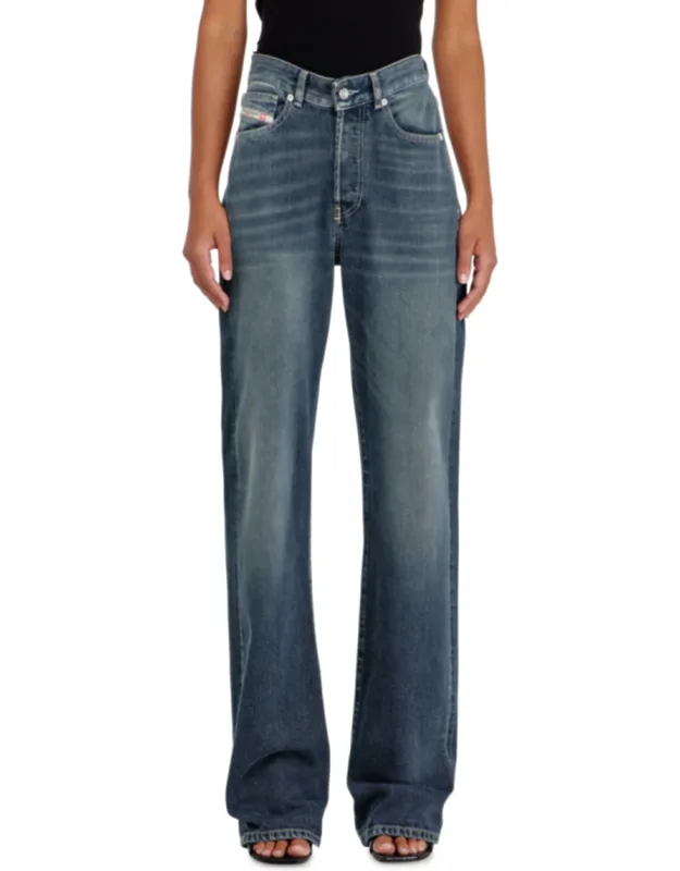 Regular High Waist Jeans 1971 D-sent