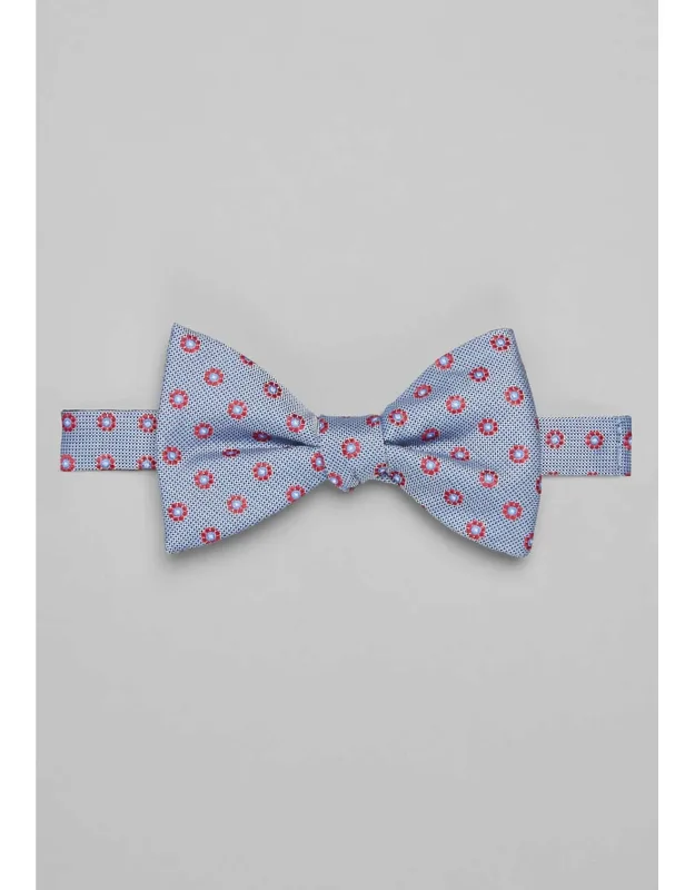 Mini Flowers Pre-tied Big Bow Tie