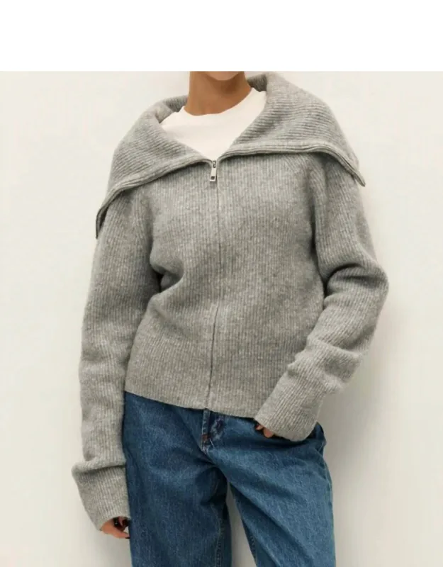 Zip Up Sweater