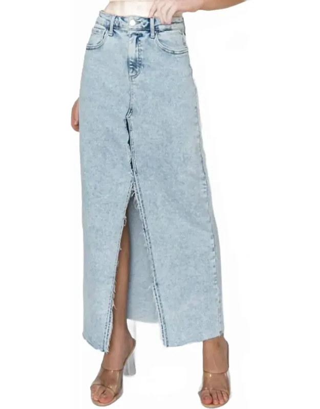 High Rise Crossover Pencil Skirt