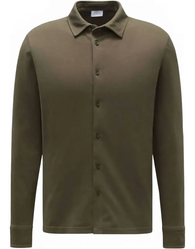 Pique Long Sleeve Tee