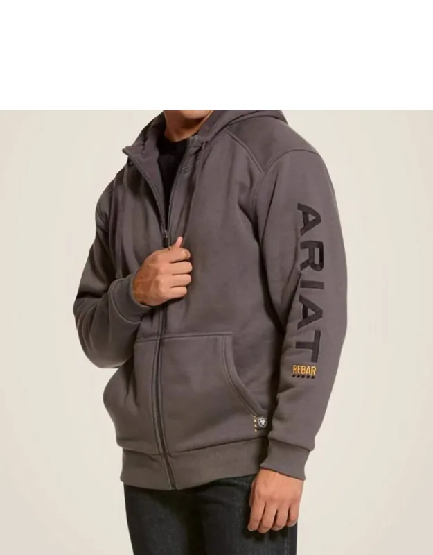 Rebar All Weather Team Full Zip Hoodie