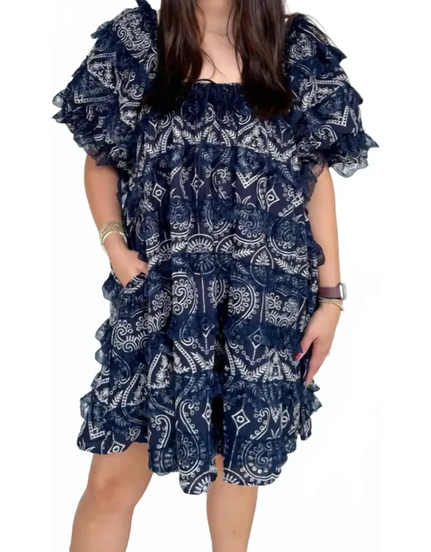 Marnie Lace-trimmed Boho Dress