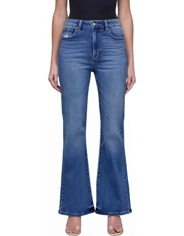 High Rise Flare Jeans