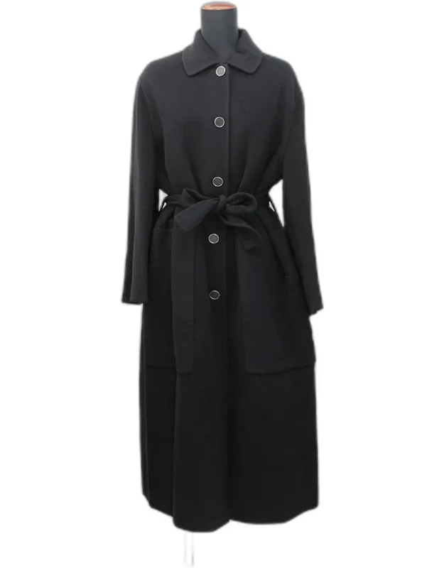Double-faced Wrap Coat
