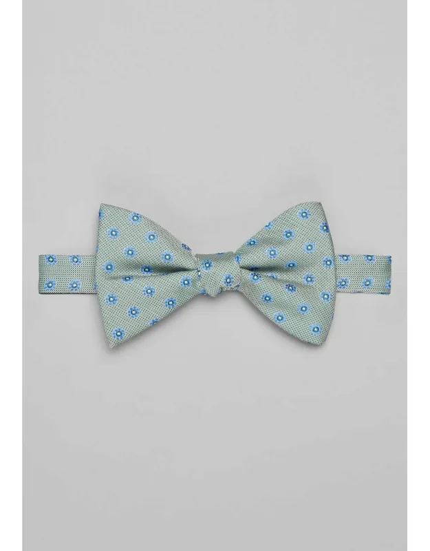 Mini Flowers Pre-tied Big Bow Tie