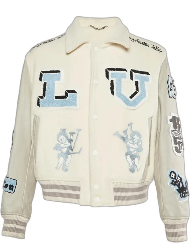 Wool And Leather Bugs Bunny Varsity Jacket
