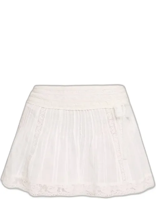 Cotton Victorian Mini Skirt