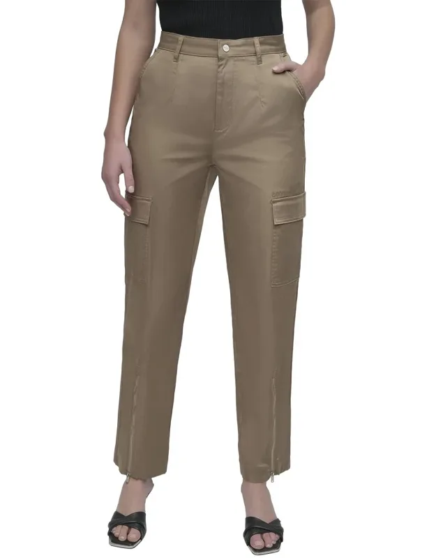 Sateen Cargo Pants