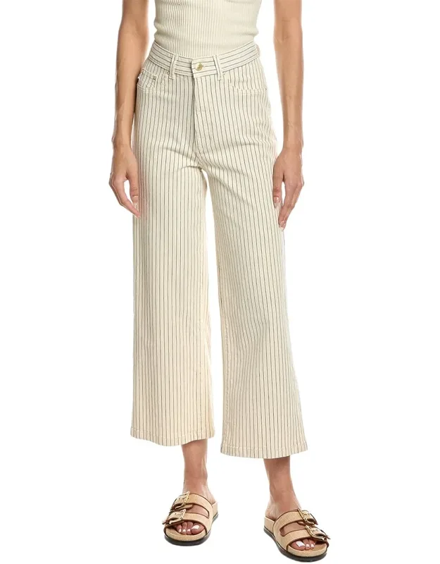 Hepburn Stripe Denim Pants