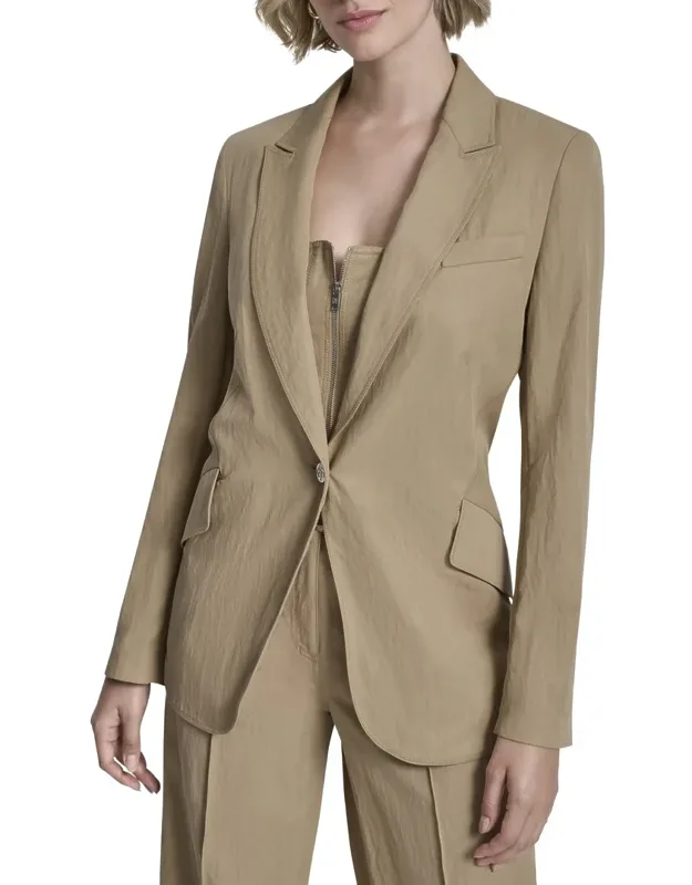 Zigzag Stretch Blazer