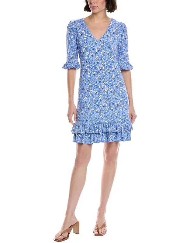 Ruffle Hem Mini Dress