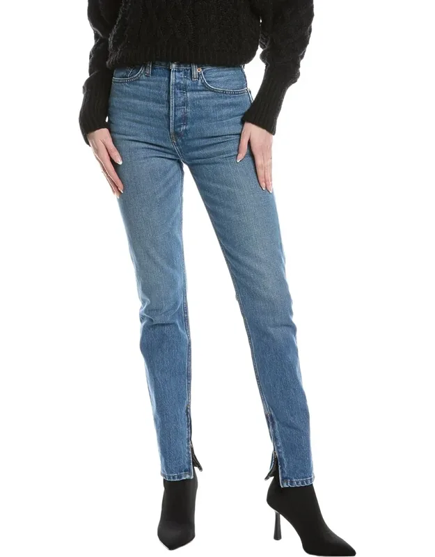 Super High Drainpipe Jeans