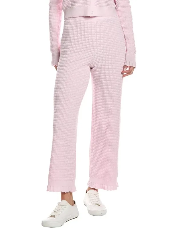 Lace Trim Pants