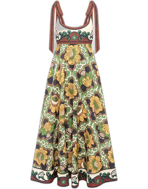 Liana Ballet Midi Sun Dress
