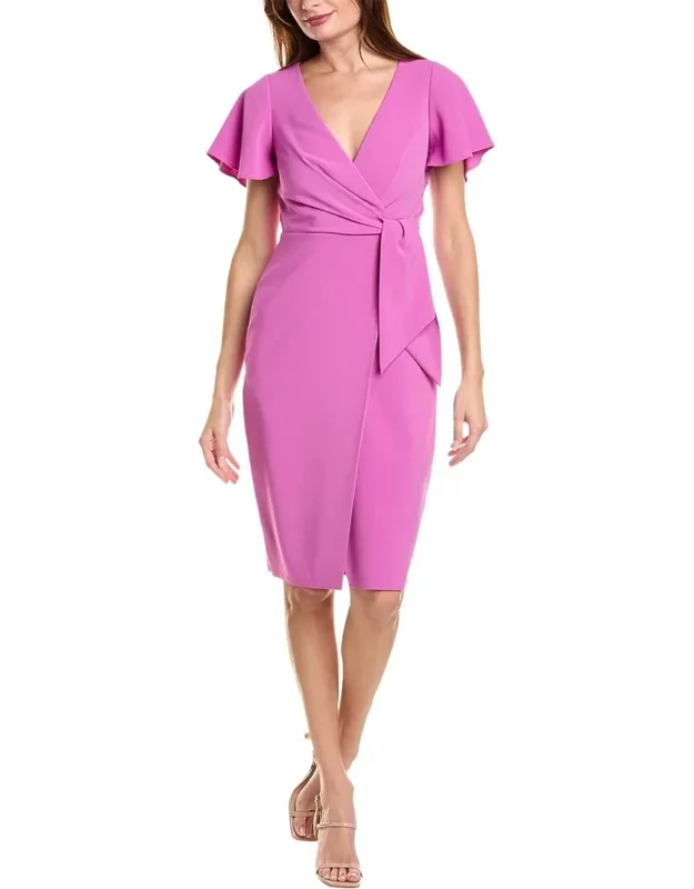 Faux Wrap Dress