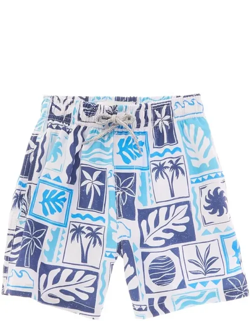 4 Way Stretch Volley Swim Shorts
